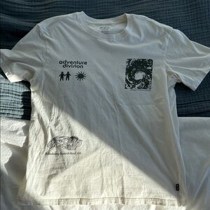 Billabong Adventure Division Cream Graphic Tee